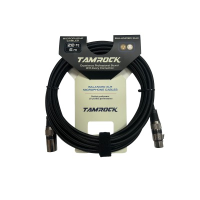 Tamrock Balanced XLR Microphone Cable - 6M